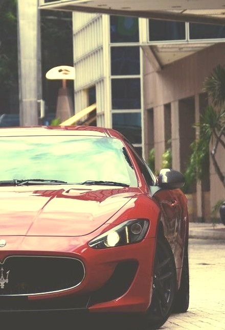 Red Maserati Photography